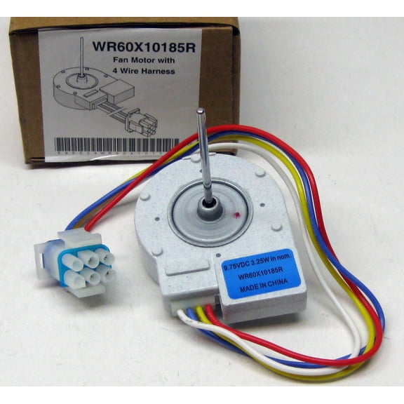 WR60X10185R for WR60X10185 GE Evaporator Freezer Fan Motor PS1019114 AP3875639