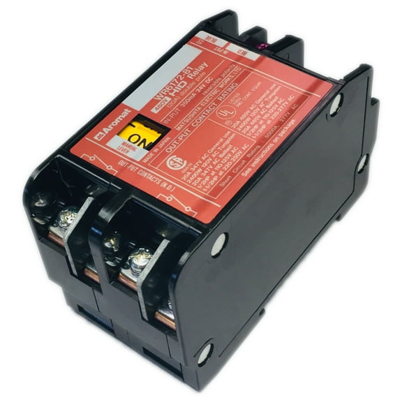 WR6172-81 Electromechanical Relay 24VAC 20A (96x49.5x60)mm DIN Rail HID Relay