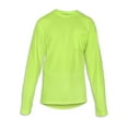 thumbnail image 1 of WRANGLER Long Sleeve Shirt Crew Neck Sweatshirt with Chest Pocket, Large, Green, 1 of 3