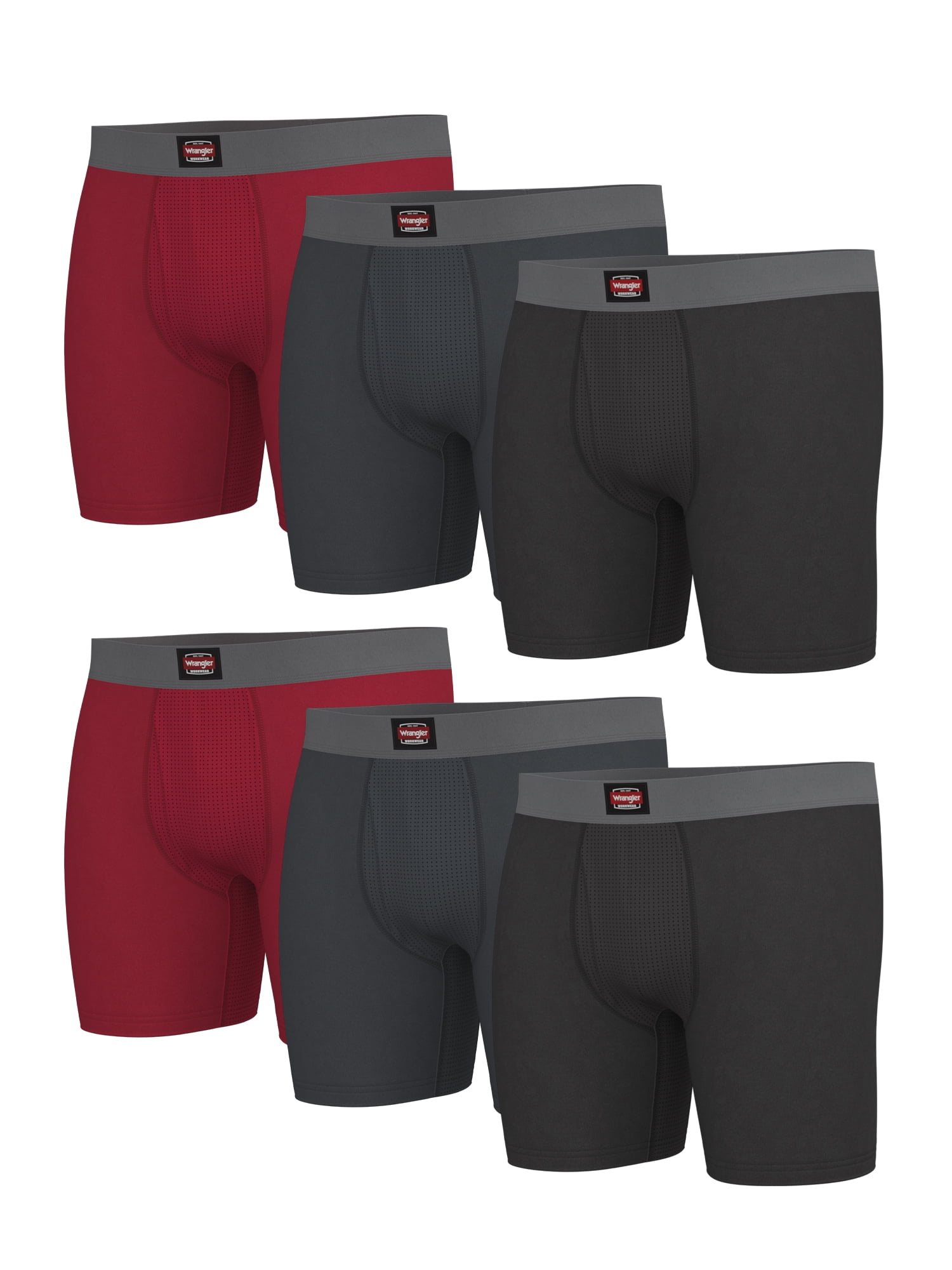 WRANGLER MENS BOXER BRIEFS