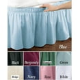 thumbnail image 1 of WRAP AROUND DUST RUFFLE, COTTON BLEND BED SKIRT, 14 INCH DROP, 1 of 12