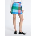 thumbnail image 1 of Free Assembly Women's Faux Wrap Front Mini Skirt, Sizes 0-20, 1 of 5