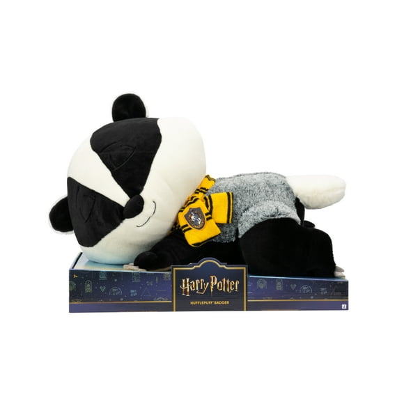 Harry Potter Hufflepuff Badger 18-inch Sleeping Plush - Child's Ultra Soft Plush Toy