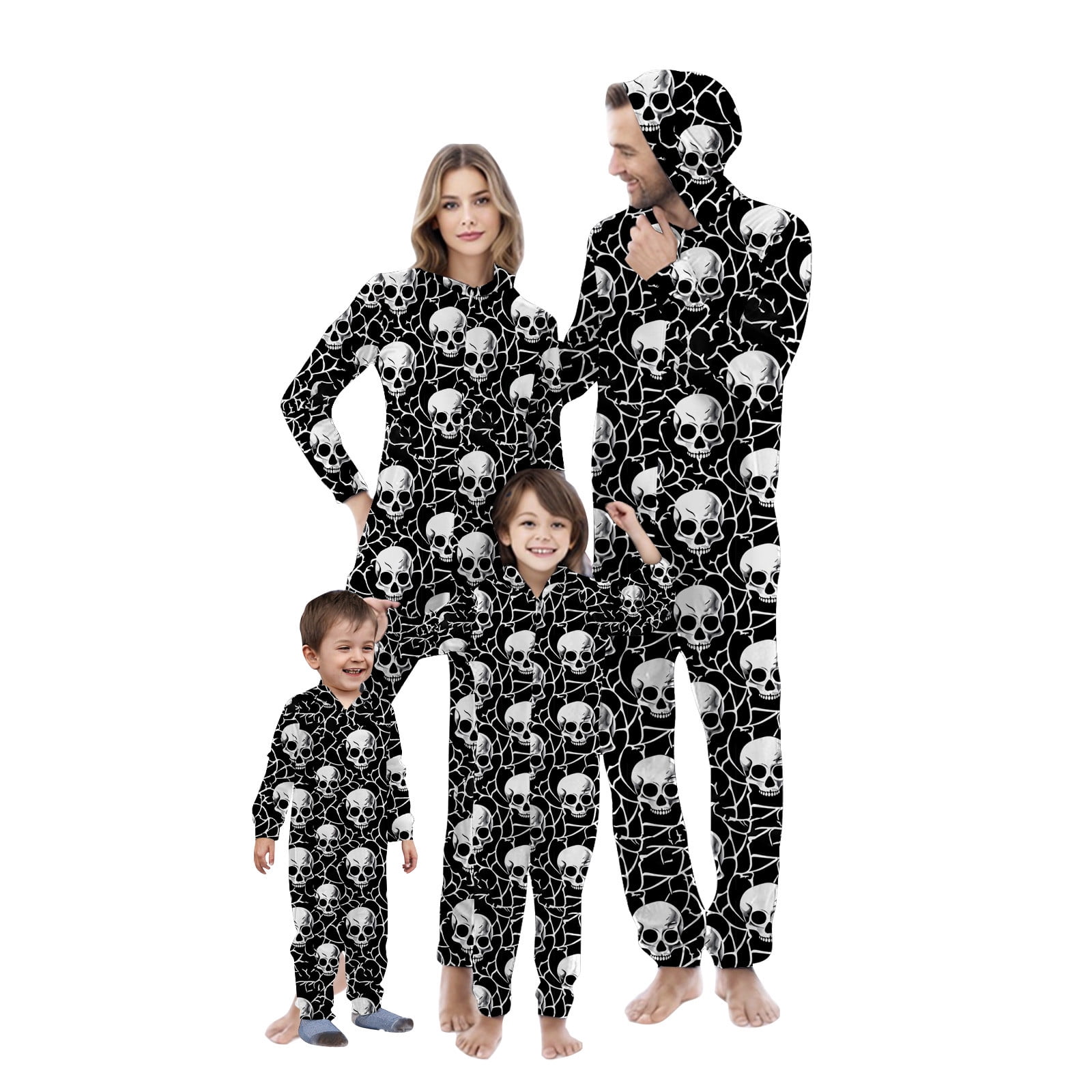 Walmart halloween pajamas family hotsell