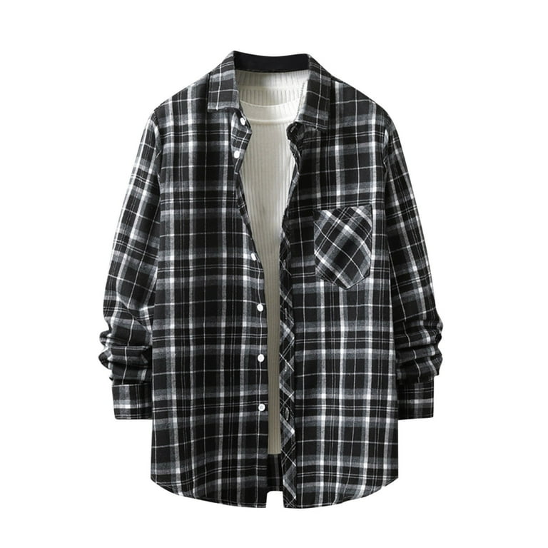 New fashion Plaid Long Sleeve Shirt New fashion Plaid Long Sleeve Shirt