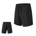 thumbnail image 1 of WREESH Men's Athletic Shorts Outdoor Workout Shorts Running Shorts Lightweight Gym Shorts Sports Short Pants Black, 1 of 5