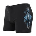 thumbnail image 1 of WREESH Men's Athletic Square Leg Swimsuit Jammers Casual Print Swim Trunks High Elasticity and Softness Swimwear Sports Shorts Bathing Suits Light Blue, 1 of 6