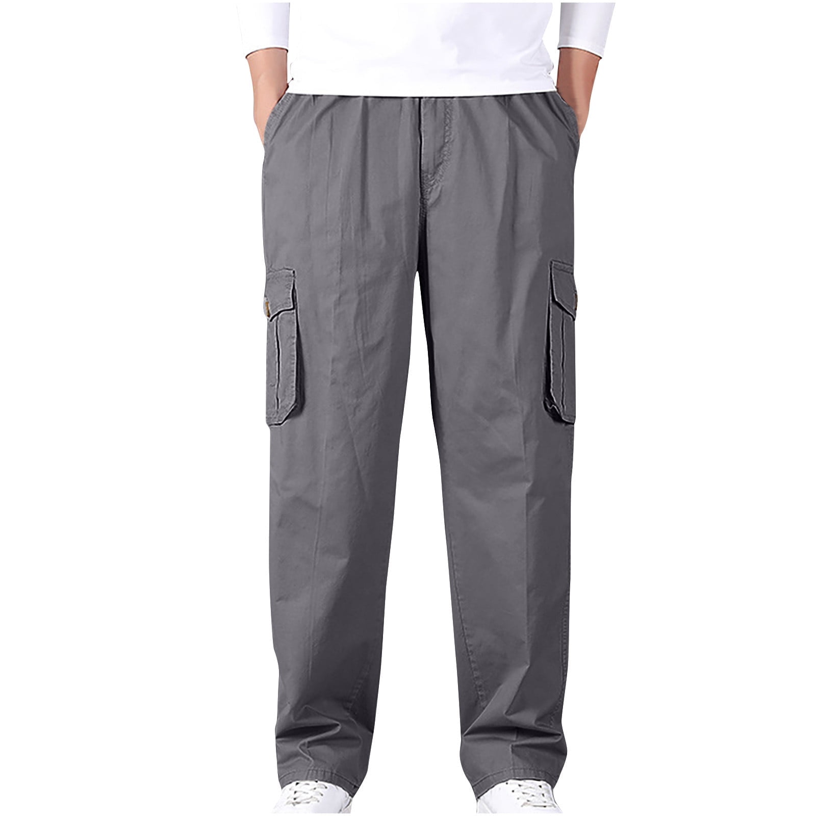 Fall Overalls Casual Pants Jeans Straight Cargo Trousers