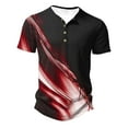thumbnail image 1 of WREESH Men's Crochet Knit Button-Down Shirt Casual Beach Top with Stand Collar, Breathable Lace-Like Summer Shirt, 1 of 5