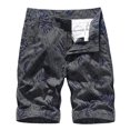 thumbnail image 1 of WREESH Men's Casual Shorts Cargo Shorts Cargo Shorts Running Shorts Multiple Utility Pockets Elastic Waist Cotton Hiking Shorts Gray, 1 of 5