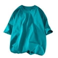 thumbnail image 1 of WREESH Men's Casual Summer Pullover Short Sleeve Solid Color T-Shirt for Everyday Wear Mint Green, 1 of 8