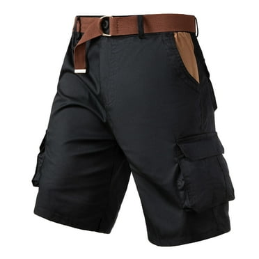 WREESH Men's Heavy-Duty Cargo Work Shorts with Utility Pockets, Outdoor Hiking Workout Casual Shorts Stretch Comfortable Fit