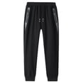 thumbnail image 1 of WREESH Men's Jogger Sweatpants Cotton Pants Outdoor Winter Fleece Thickened Casual Lamb Velvet Pants Full Length Pants Black, 1 of 6