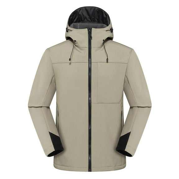 WREESH Men's Mountain Climbing Parka with Multi-Pocket & Water-Proof , Thermal Insulated Winter Jacket for Outdoor Hiking Camping