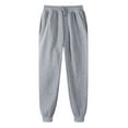 thumbnail image 1 of WREESH Men's Pants Sweatpants Hip-Hop Pants Legging Padded Casual Pants Gray, 1 of 4