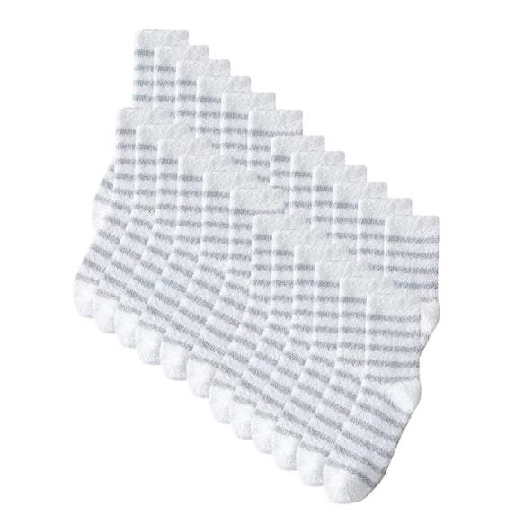 WREESH Men's Performance Comfortable Cotton Sweat-Absorbing Breathableathletic Crew Sports Socks, 10 Pairs White