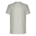 thumbnail image 1 of WREESH Men's Round Neck Graphic Tee Short Sleeve Crew Neck Independence Day Print Summer Casual Gray, 1 of 4