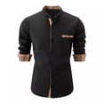 thumbnail image 1 of WREESH Men's Stretch Dress Shirt - Button Down with No-Iron Technology, Elbow-Length Sleeve Business Attire, 1 of 5