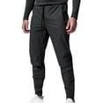 thumbnail image 1 of WREESH Men's Sweatpants Fashion Drawstring Elastic Waist Multi-Pocket Casual Length Pants Black, 1 of 5