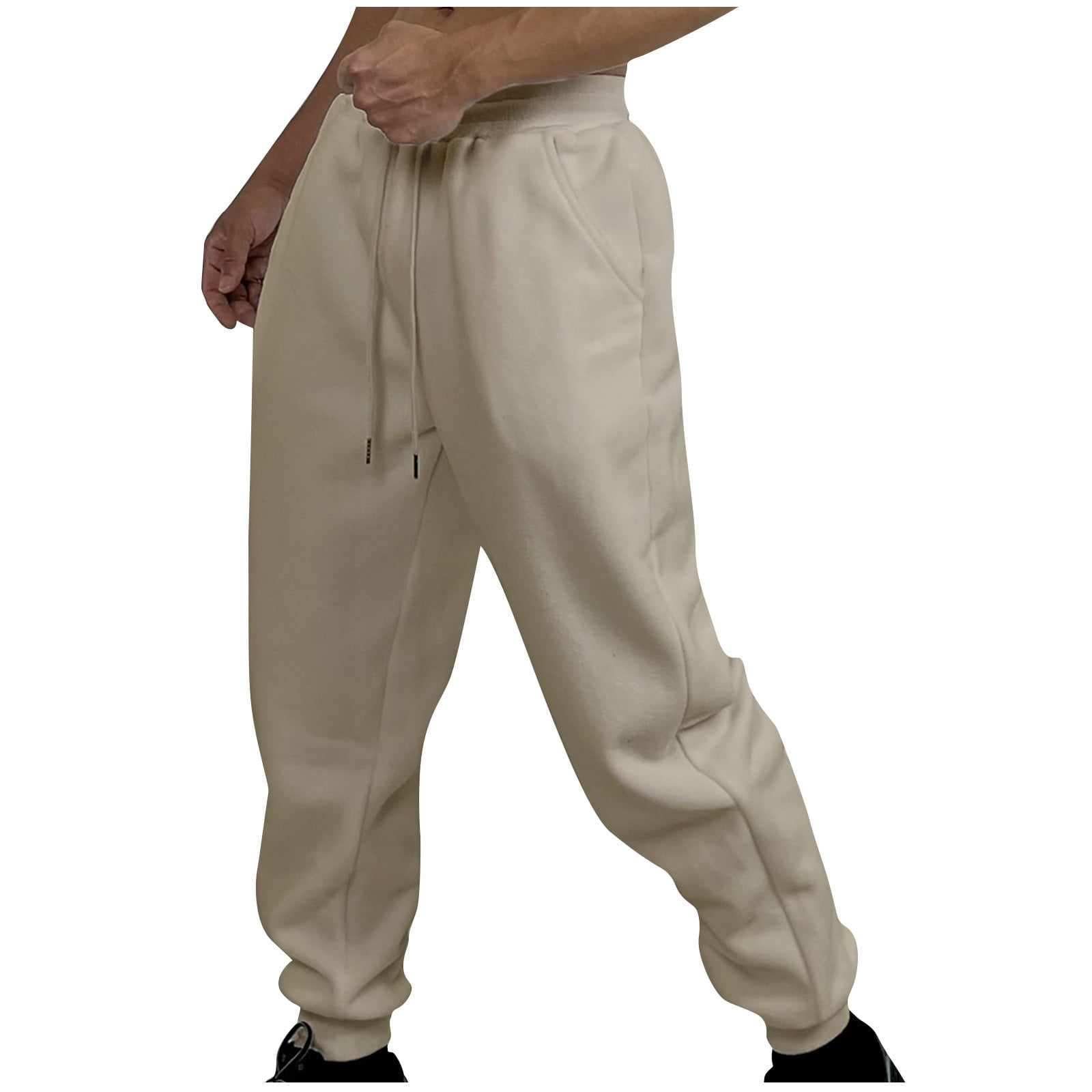 WREESH Men's Sweatpants Jogger Pants Fashion Drawstring