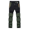 thumbnail image 1 of WREESH Men's Tactical Cargo Pants Fashion Casual Outdoor Color Contrast Charging Trousers Fast Drying Breathable Wicking Wear- Nylon Elast Trousers Pants Black, 1 of 5