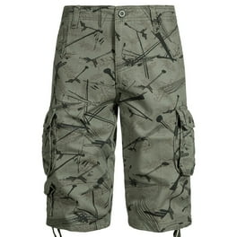 カーゴパンツ ODBC Ripstop Camo Bermuda Cargo Shorts Deep Grey TRGPSG Men's Casual Camo Twill Ripstop Cargo Short Relaxed