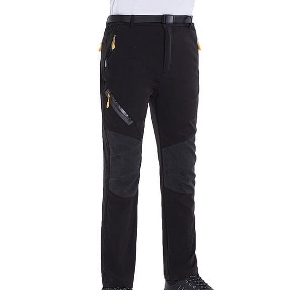 WREESH Men's Tactical Pants Charge Pants Summer Breathable Outdoor Sports Mountaineering Pants Trousers Black