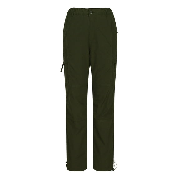 WREESH Men's Tactical Pants Outdoor Pants Straightleg Cargo Paratrooper Pants Casual Sports Pants Flatcut Pants Olive Green