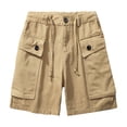 thumbnail image 1 of WREESH Men's Utility Cargo Work Shorts with 7-Pockets, Loose Comfortable Fit Outdoor Hiking Gym Casual Shorts Quick-Dry Design, 1 of 9