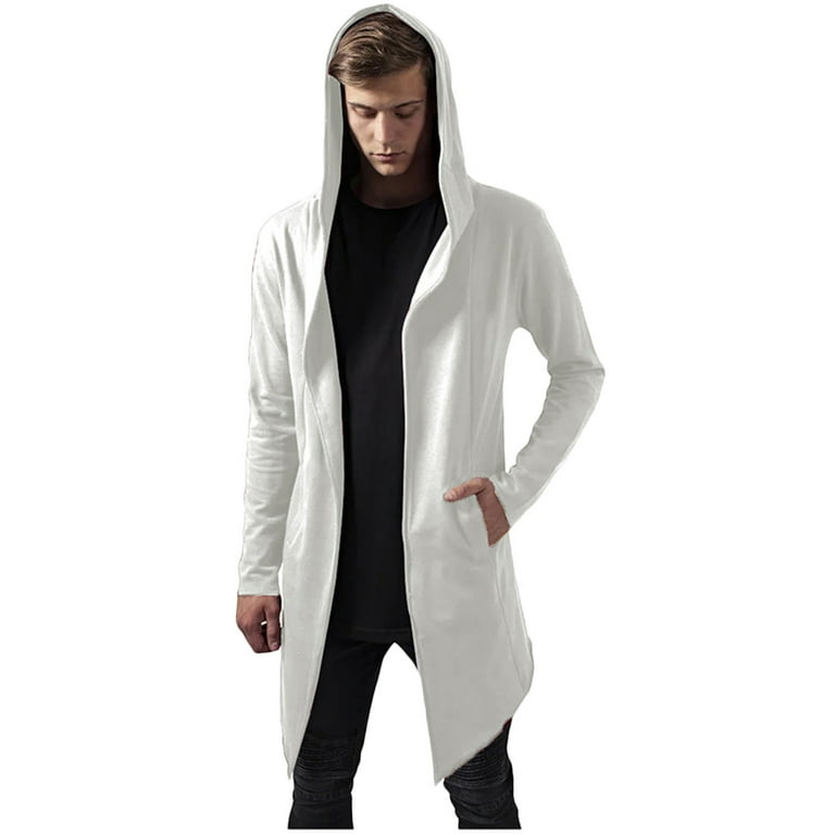 Hooded cardigan men online