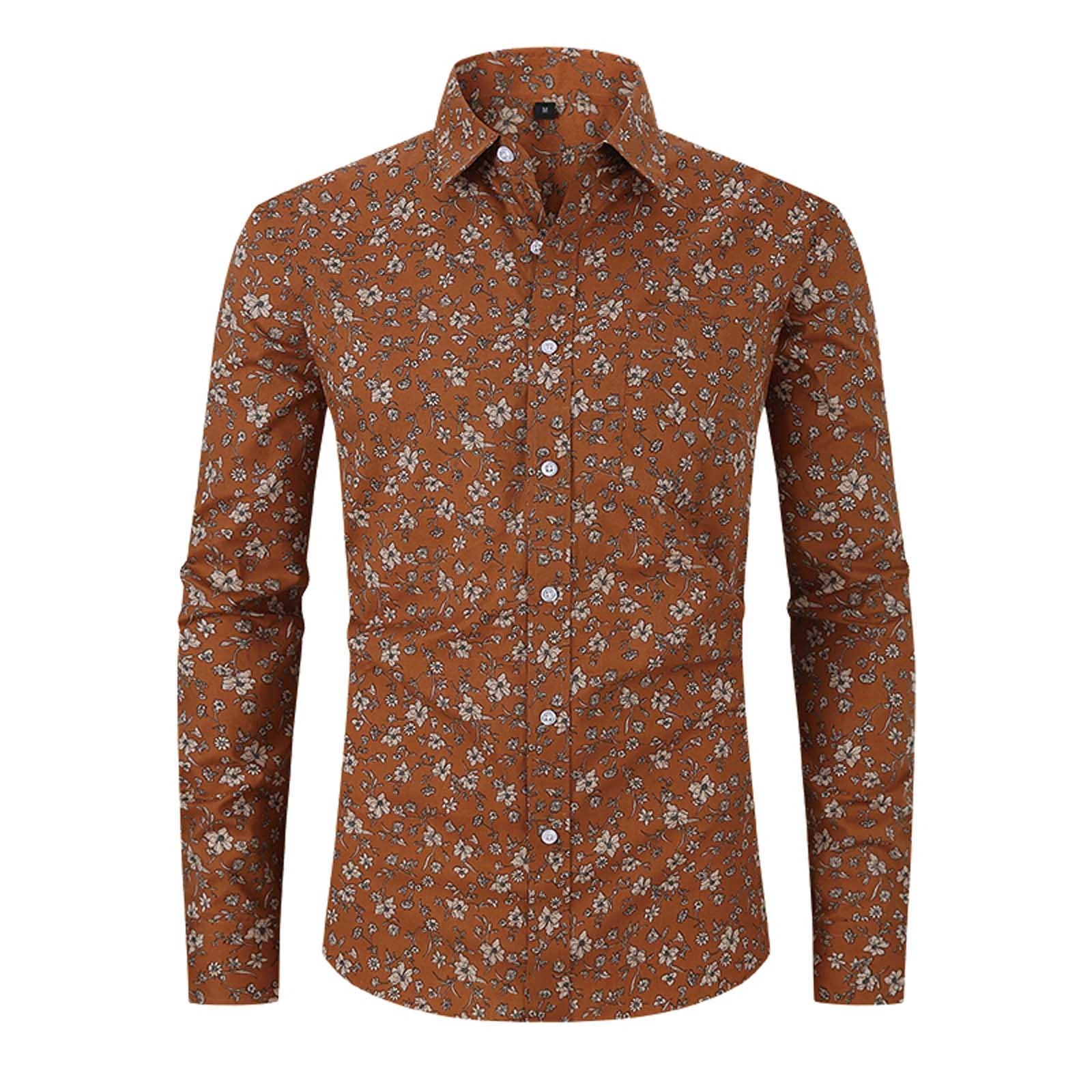 slim fit dress slacks Slim Fit Floral Print Shirt – Perry Ellis