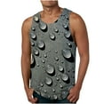 thumbnail image 1 of WREESH Mens Oktoberfest Graphic 3D Printed Tank Tops Summer Beach Fashion Sleeveless Tee Casual Crewneck Workout T-Shirts Gray, 1 of 4