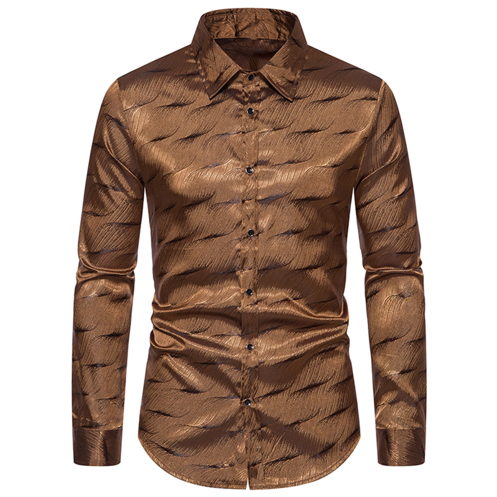 WREESH Mens Slim Fit Dress Shirts Jacquard Undershirt Button Up Long Sleeve Shirt Solid Casual Business Formal Shirt Khaki-C - Walmart.com WREESH Mens Slim Fit Dress Shirts Jacquard Undershirt Button Up Long Sleeve Shirt Solid Casual Business Formal Shirt Khaki-C - Walmart.com