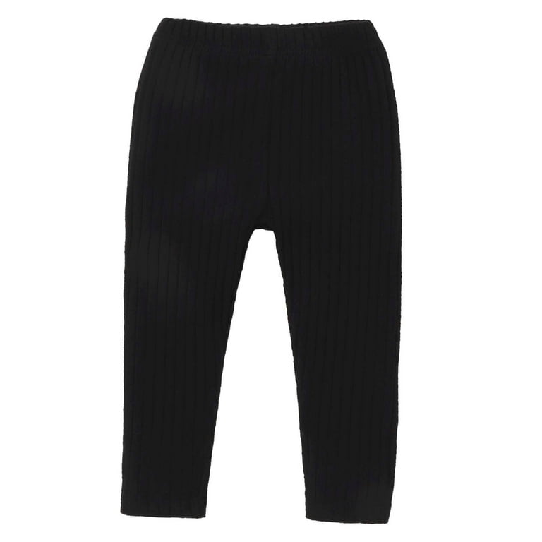 Newborn black sweatpants top