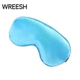 thumbnail image 1 of WREESH Silk Sleep Mask for Men Women Satin Blackout Eye Mask with Adjustable Strap Soft Travel Blindfold Eyeshade, 1 of 6