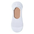 thumbnail image 1 of WREESH Socks For Men Mesh Socks Invisible Non-Slip Cotton, Breathable, Ultra Low Cut Non Slip Flat Liner For Man White, 1 of 4
