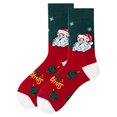 thumbnail image 1 of WREESH Socks For Unisex Christmas Stockings Running Socks Mens Christmas Gifts Casual Winter Warm Cotton Knit Soft Long H, 1 of 2