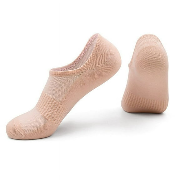 WREESH Socks For Unisex Running Socks Sweat-Absorbing And Breathable Cotton Socks, Color Ultra-Low Socks Pink