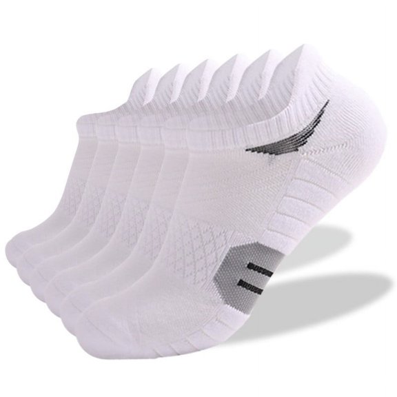 WREESH Socks For Unisex Running Socks Sweat-Absorbing, Breathable, And Warm Outdoor Socks For Sports White
