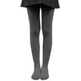 thumbnail image 1 of WREESH Summer Solid Girls Tights Soft Cute Full Length for Dance, Thick Opaque Solid Color Stockings Gray, 1 of 5