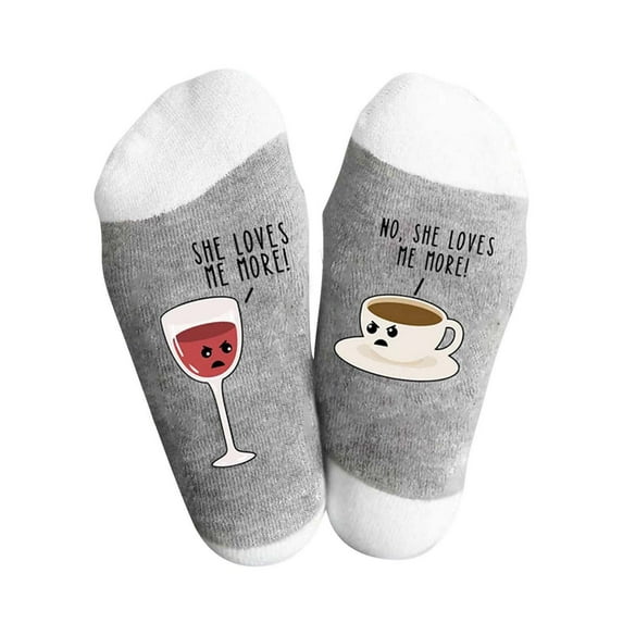 WREESH Unisex Christmas Stockings Long Socks Running Socks Winter Cotton Socks For Men And Mid Tube Socks Ins Fashion Colored Breathable Socks White