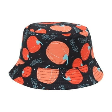 WREESH Unisex Kids Fisherman Hat Reversible Basin for Sun Protection Bucket Hat for Beach Fishing Cap Black