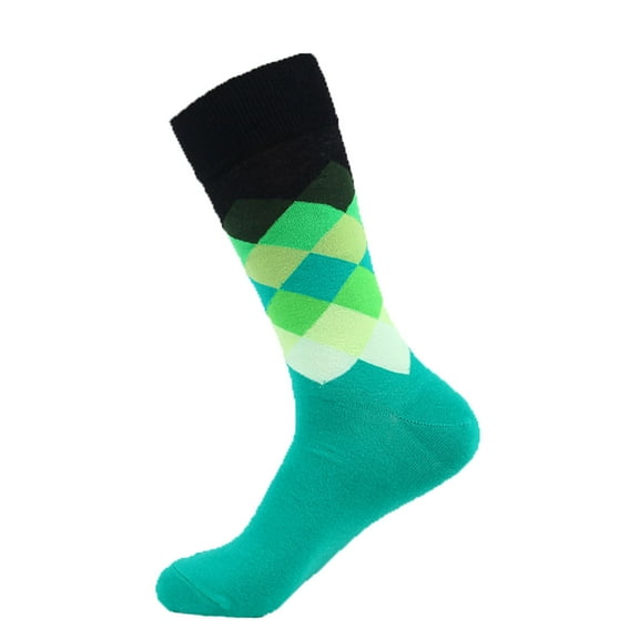 WREESH Unisex Long Socks Running Socks Fashion Trend Diamond Medium Tube Socks Fashionable And Comfortable Socks A