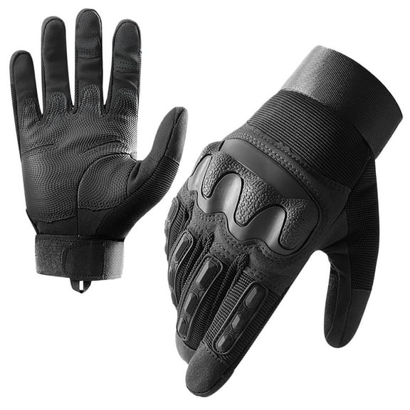 WREESH Unisex Touring Winter Gloves Outdoor Windproof, Rainproof, Cold Proof Ski and Riding Warm Gloves for Couples Black