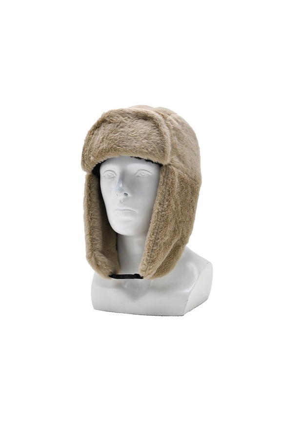 Unisex Trapper Winter Fisherman's Hat Cute and Warm for Hunting and Fishing Coffee