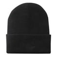 thumbnail image 1 of WREESH Unisex Winter Hats Beanie Warm Fleece Lined Caps, Fashion Knit Cuffed Cap for Men and Women Black, 1 of 3