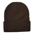 thumbnail image 1 of WREESH Unisex Winter Hats Beanie Warm Fleece Lined Caps, Fashion Knit Cuffed Cap for Men and Women Coffee, 1 of 3