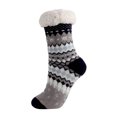 thumbnail image 1 of WREESH Women Fashion Christmas Stockings Long Socks Running Socks Winter Super Soft Warm Cozy Fuzzy Fleece-Lined Grippers Slipper Socks E, 1 of 4