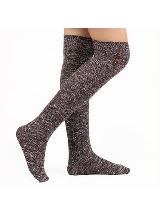 Fashionable Over-the-Knee Stockings with Cashmere