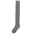 thumbnail image 1 of WREESH Women Fashion Thigh High Socks Over Knee Stockings Long Tube Knee Length Plush And Thick Insulation Loop Thigh Socks Dark Gray, 1 of 4
